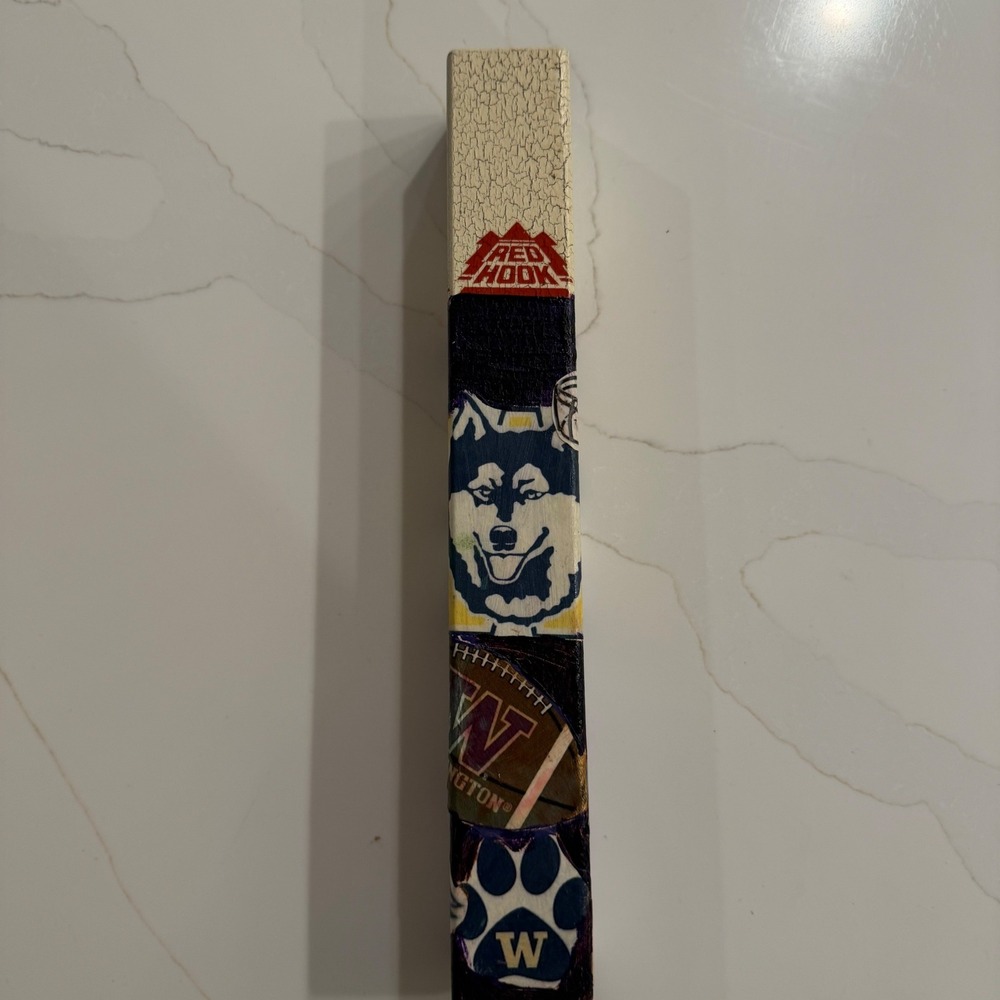 Redhook University of Washington Huskies Custom Wood Beer Tap Handle 12 Inch UW